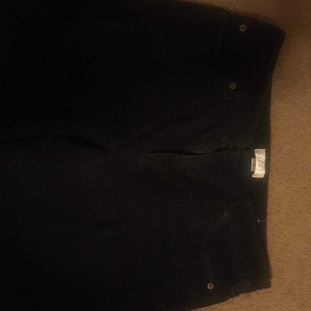 Vintage black corduroy pants